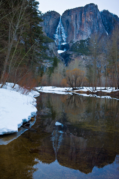  ice on yosemitte fal#1514E